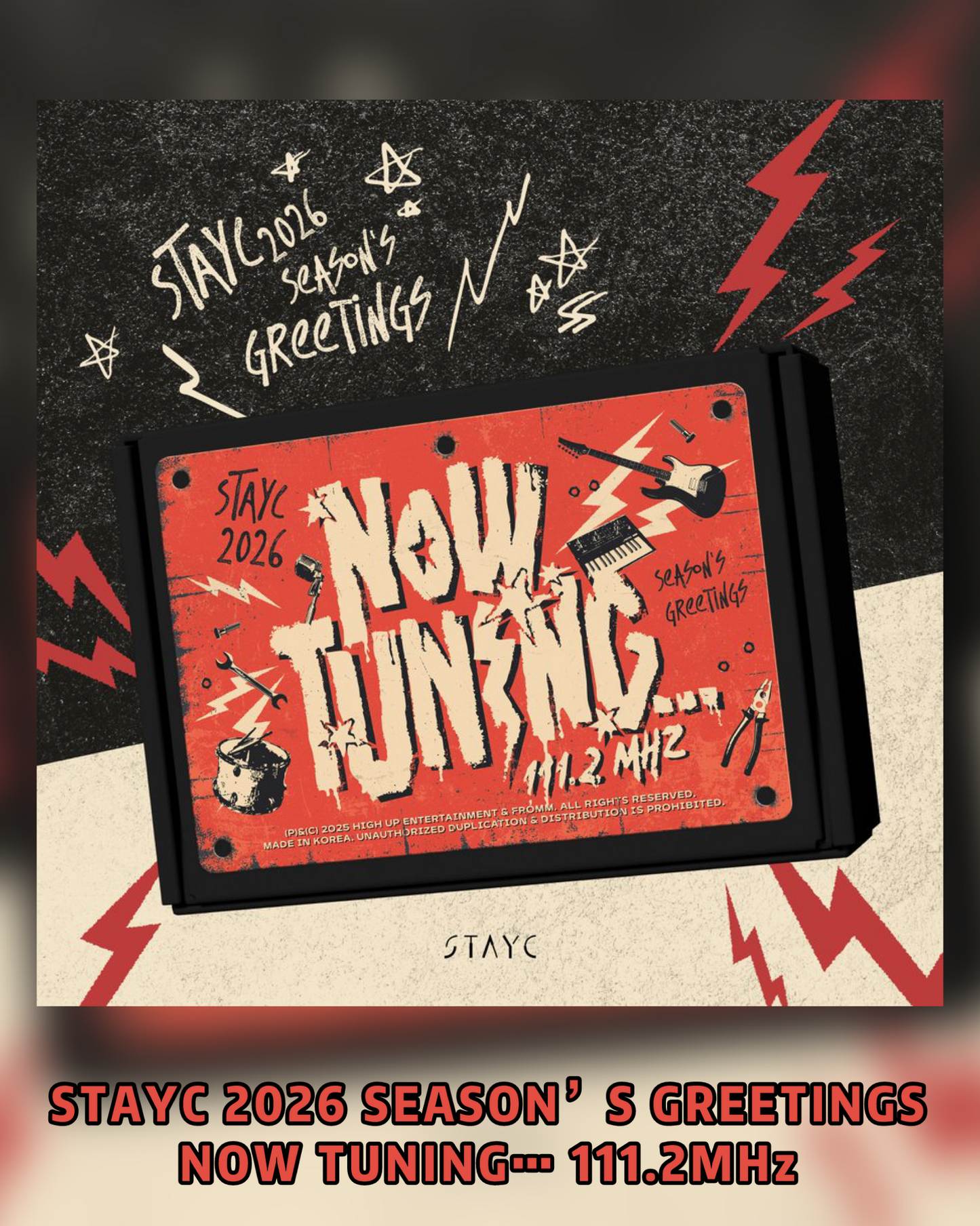 Pre-order| STAYC 2026 SEASON’S GREETINGS NOW TUNING… 111.2MHz