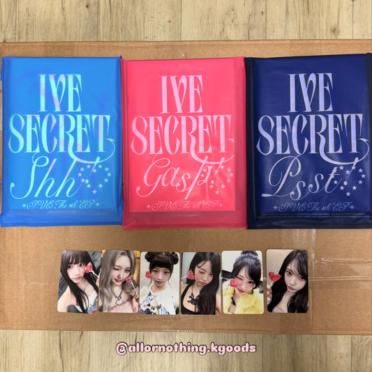 In-stock | IVE 4th EP IVE SECRET Makestar 特典