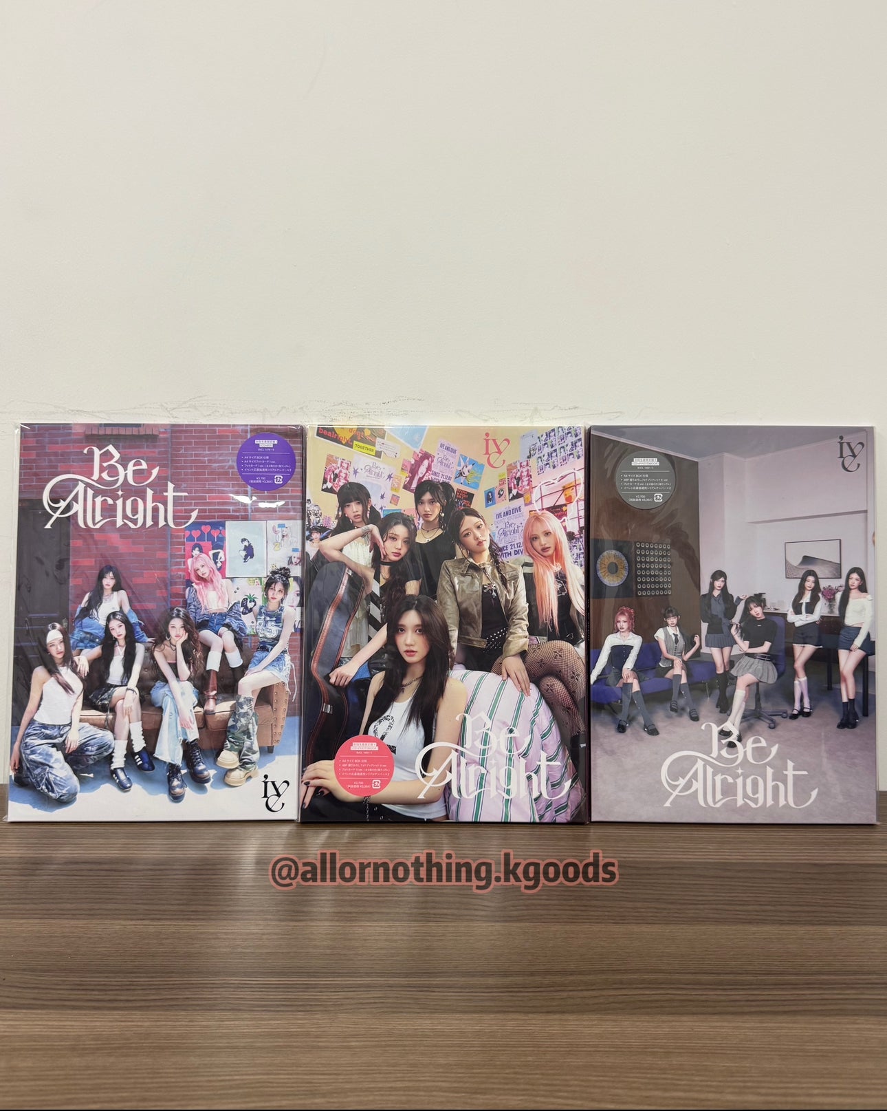 In-stock| IVE Japan 3rd EP Be Alright