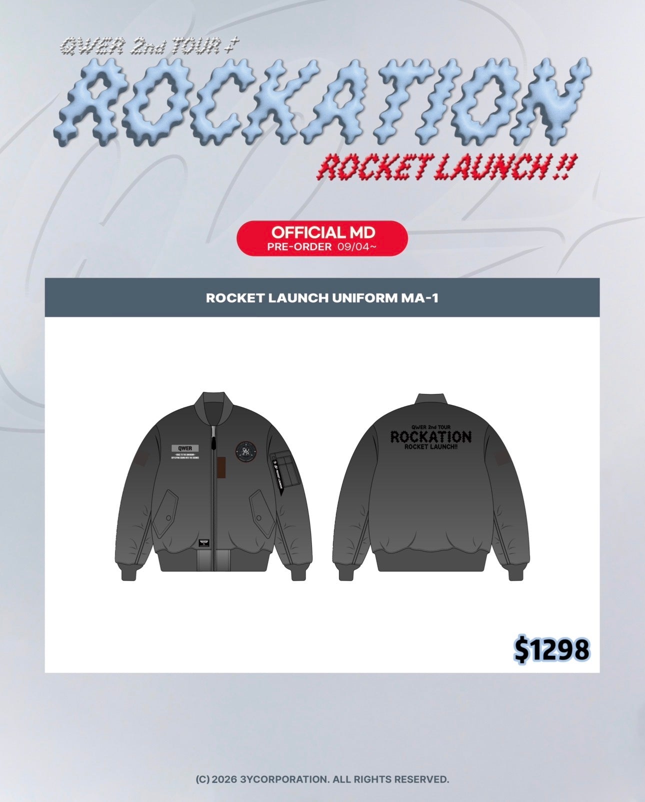 Pre-order| QWER 2nd TOUR IN SEOUL OFFICIAL MD🚀