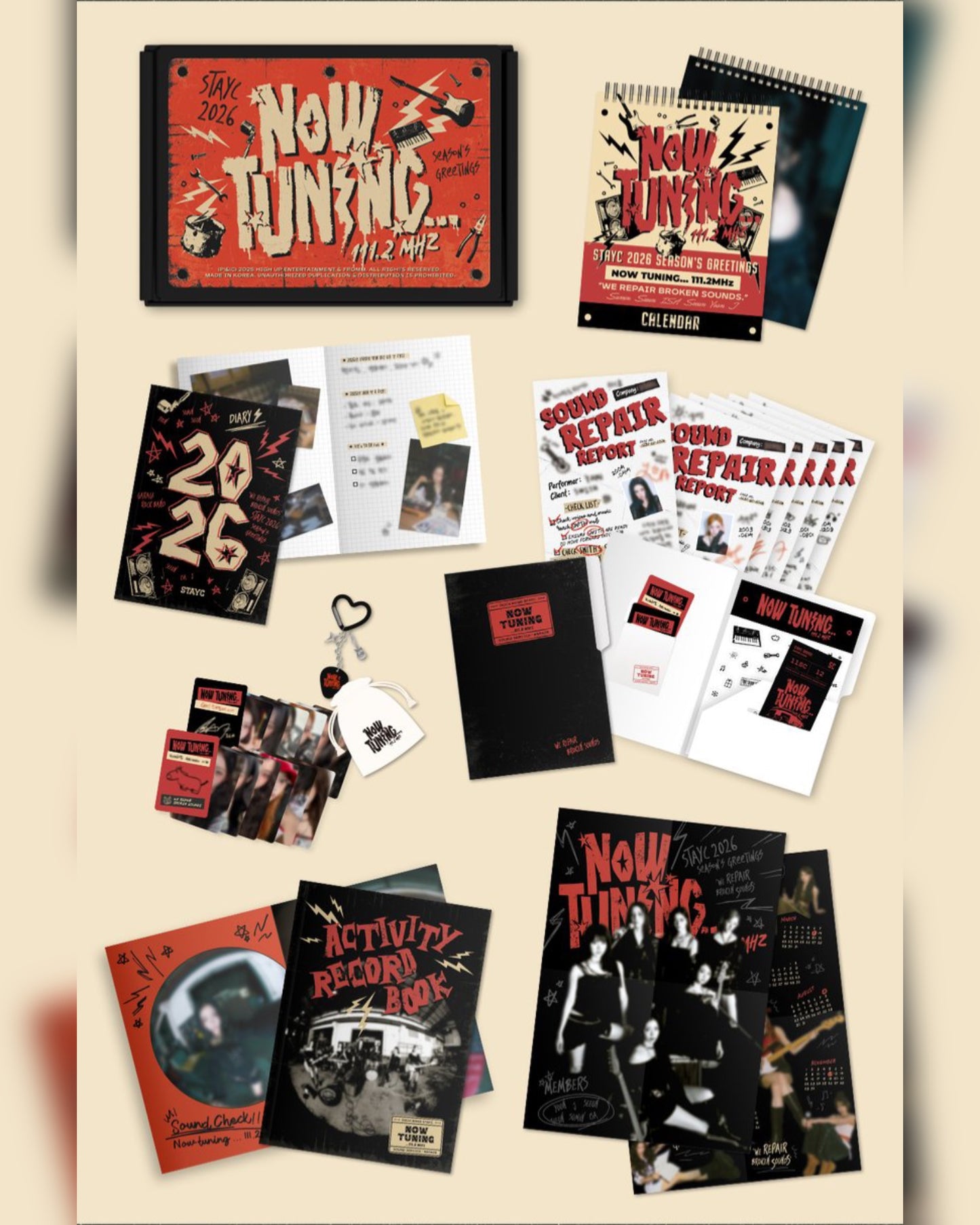 Pre-order| STAYC 2026 SEASON’S GREETINGS NOW TUNING… 111.2MHz