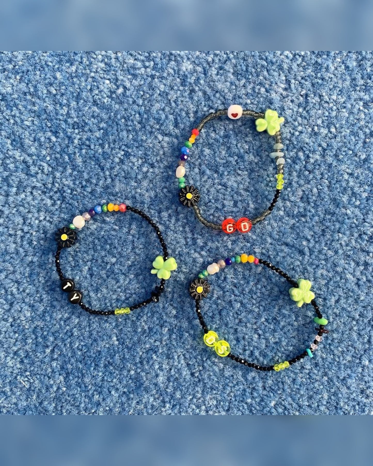 Pre-order|NiRO RAiNBOW DAiSY BEADS BRACELET