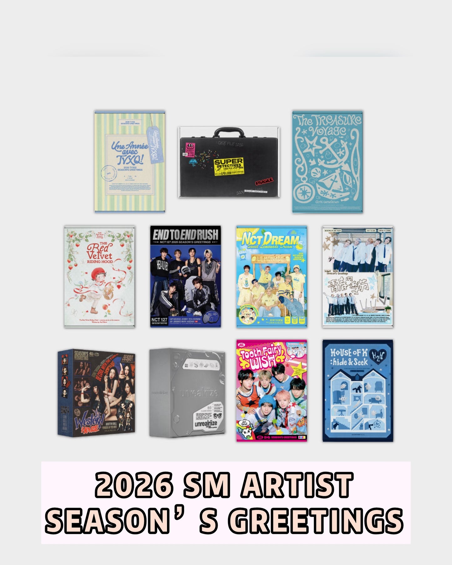 Pre-order| 2026 SM ARTIST SEASON’S GREETINGS