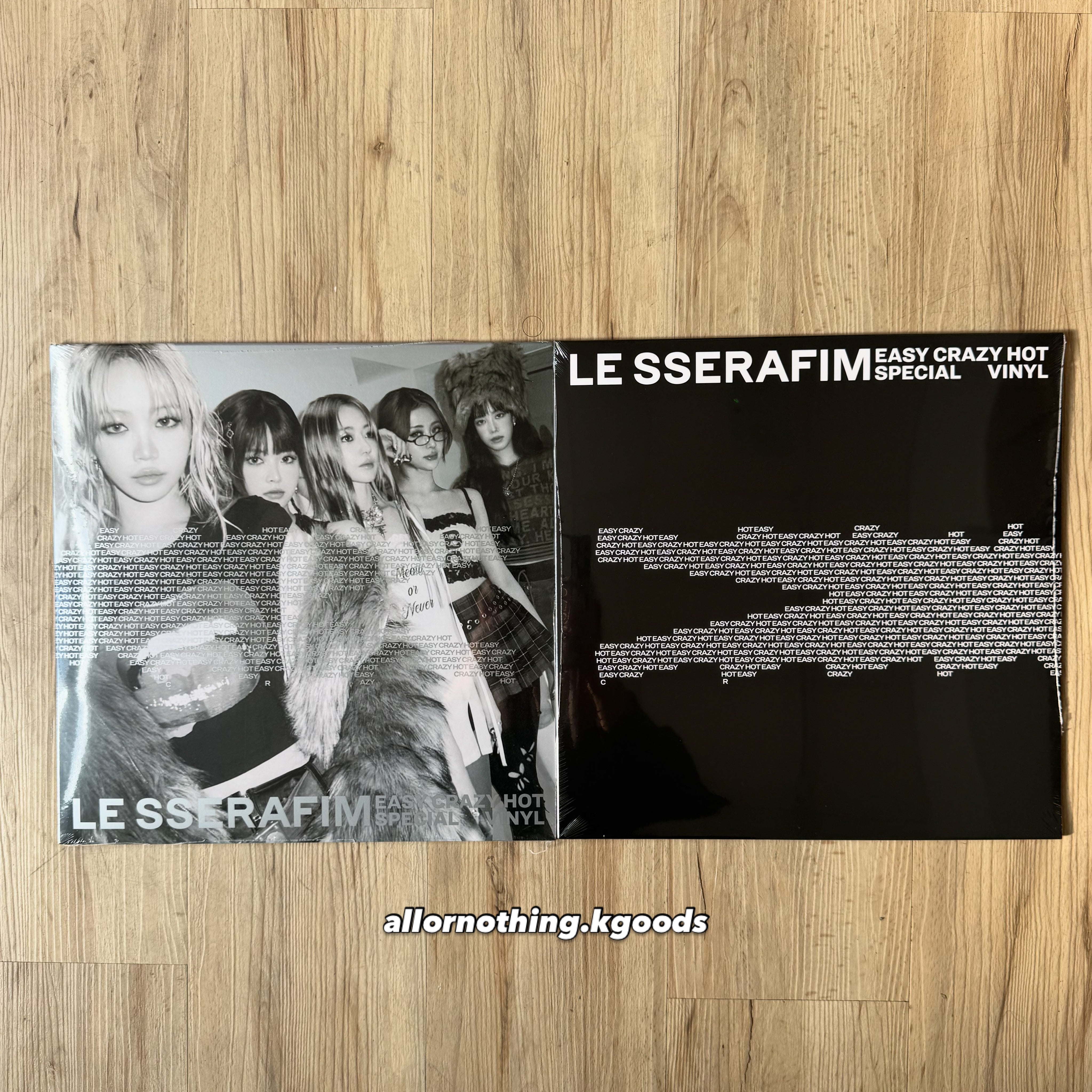 InStock LE SSERAFIM EASYCRAZYHOT Special Vinyl allornothing.kgoods