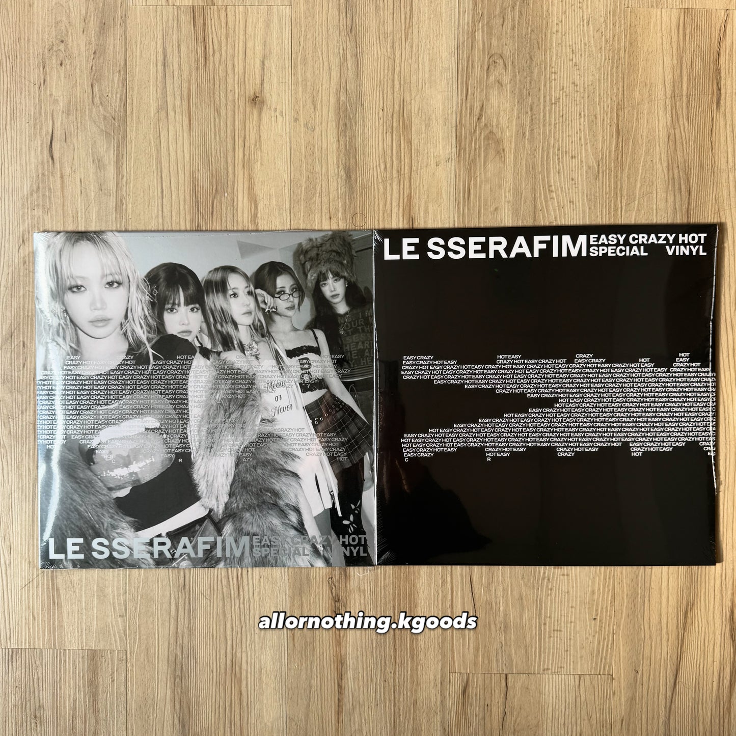 In-Stock| LE SSERAFIM EASY-CRAZY-HOT Special Vinyl