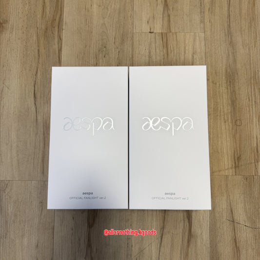 In-stock| aespa Official Fanlight ver.2