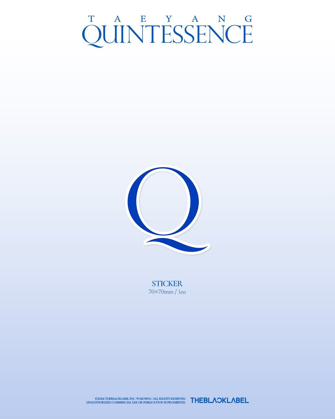 Pre-order| TAEYANG QUINTESSENCE (VINYL)