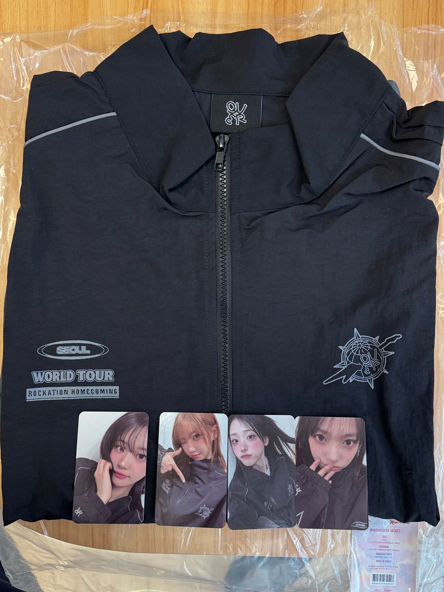 In-stock| QWER Windbreaker Jacket