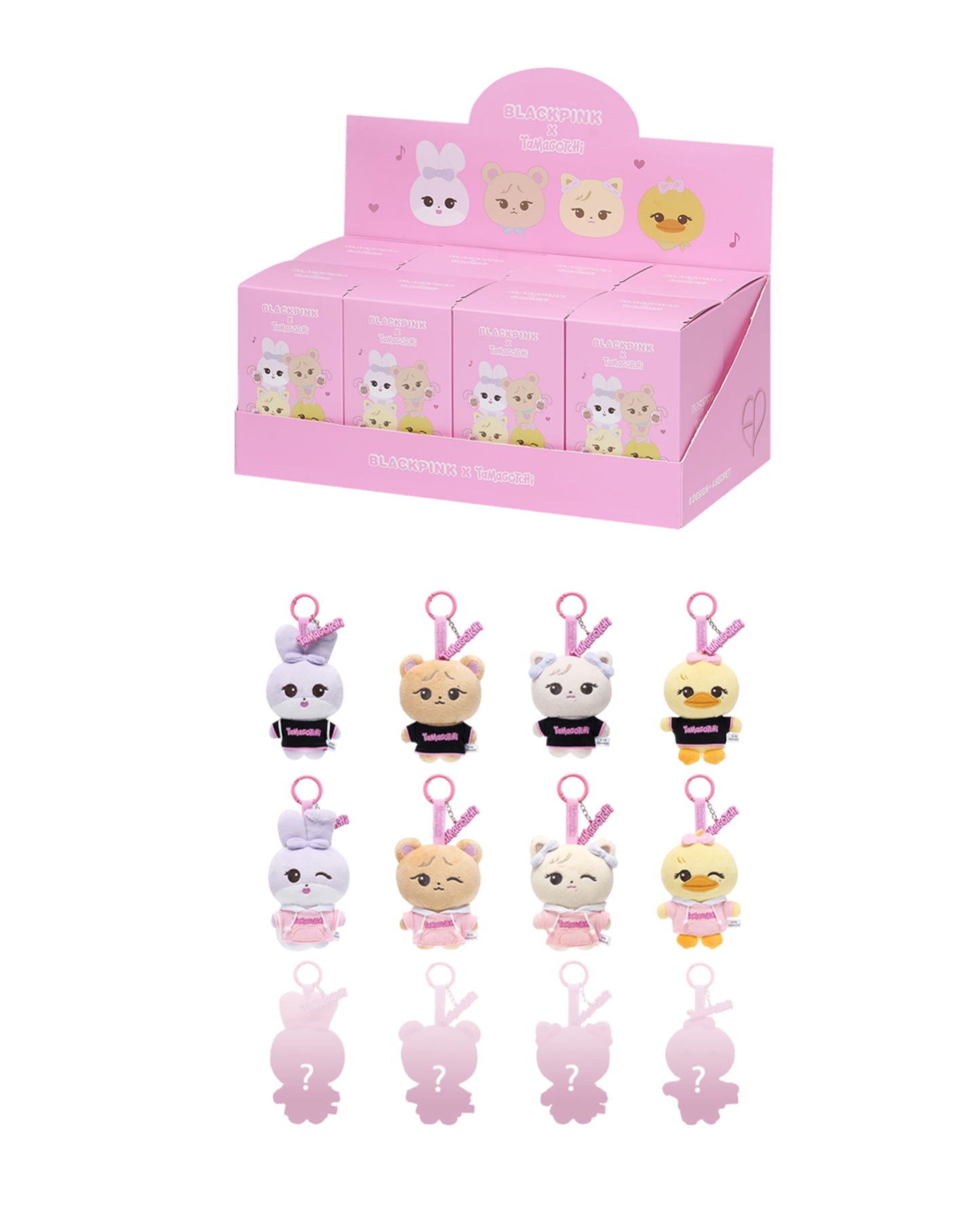 Pre-order| BLACKPINK x TAMAGOTCHI Plush Keychain Blind Box