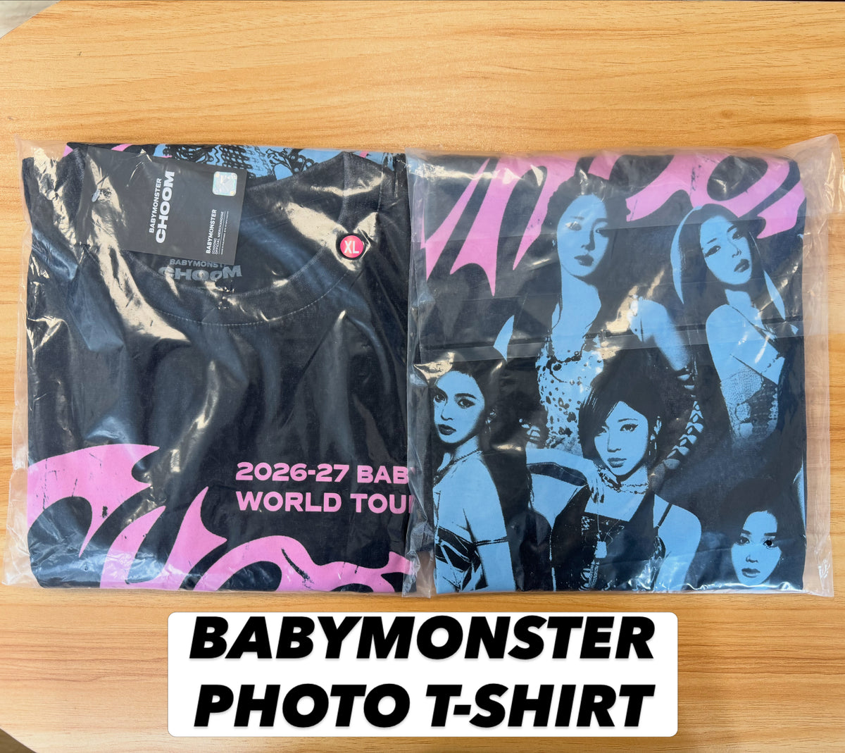 In-stock| BABYMONSTER PHOTO T-SHIRT