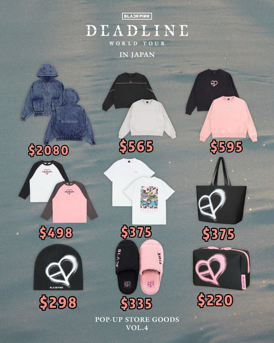 Pre-order| BLACKPINK DEADLINE IN JAPAN POP-UP STORE GOODS VOL.4
