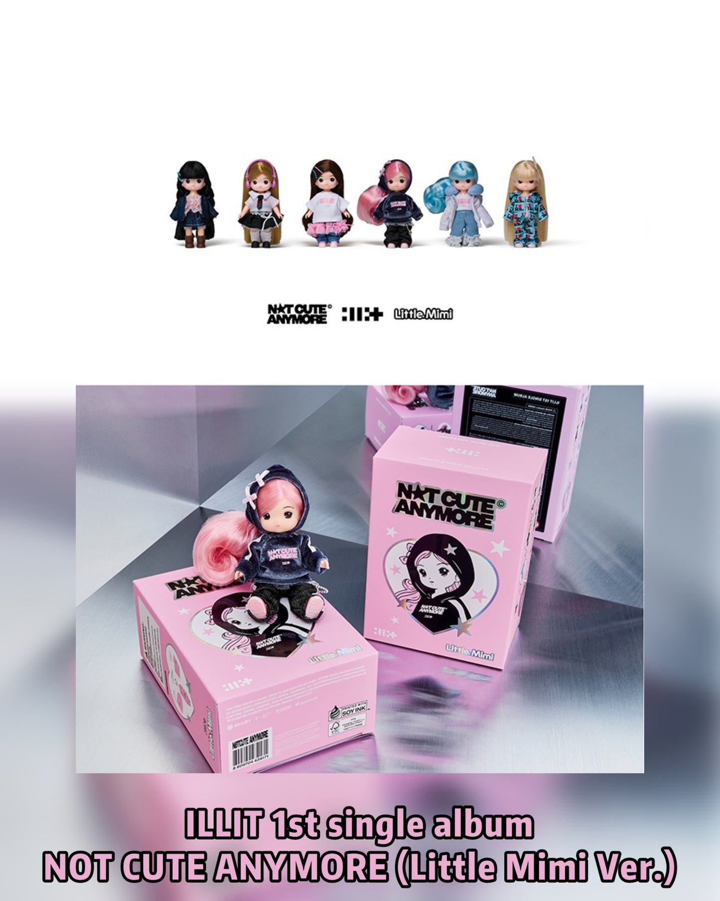 Pre-order| ILLIT - NOT CUTE ANYMORE (Little Mimi Ver.)