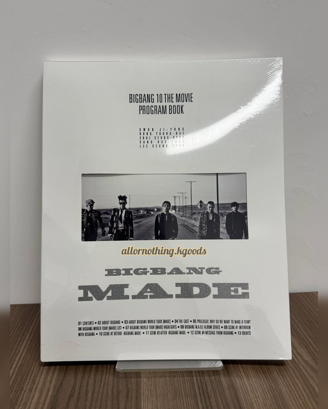 BIGBANG10 The Movie ‘BIGBANG MADE’ Program Book