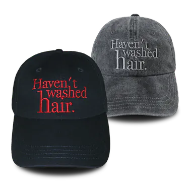hetras Have Not Washed Hair Ball Cap