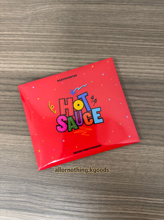 In-stock| BABYMONSTER HOT SAUCE
INSTANT PHOTO PACKAGE
