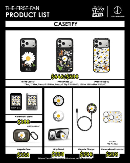 Pre-order| PEACEMINUSONE x Toy Story THE FIRST FAN 2nd batch