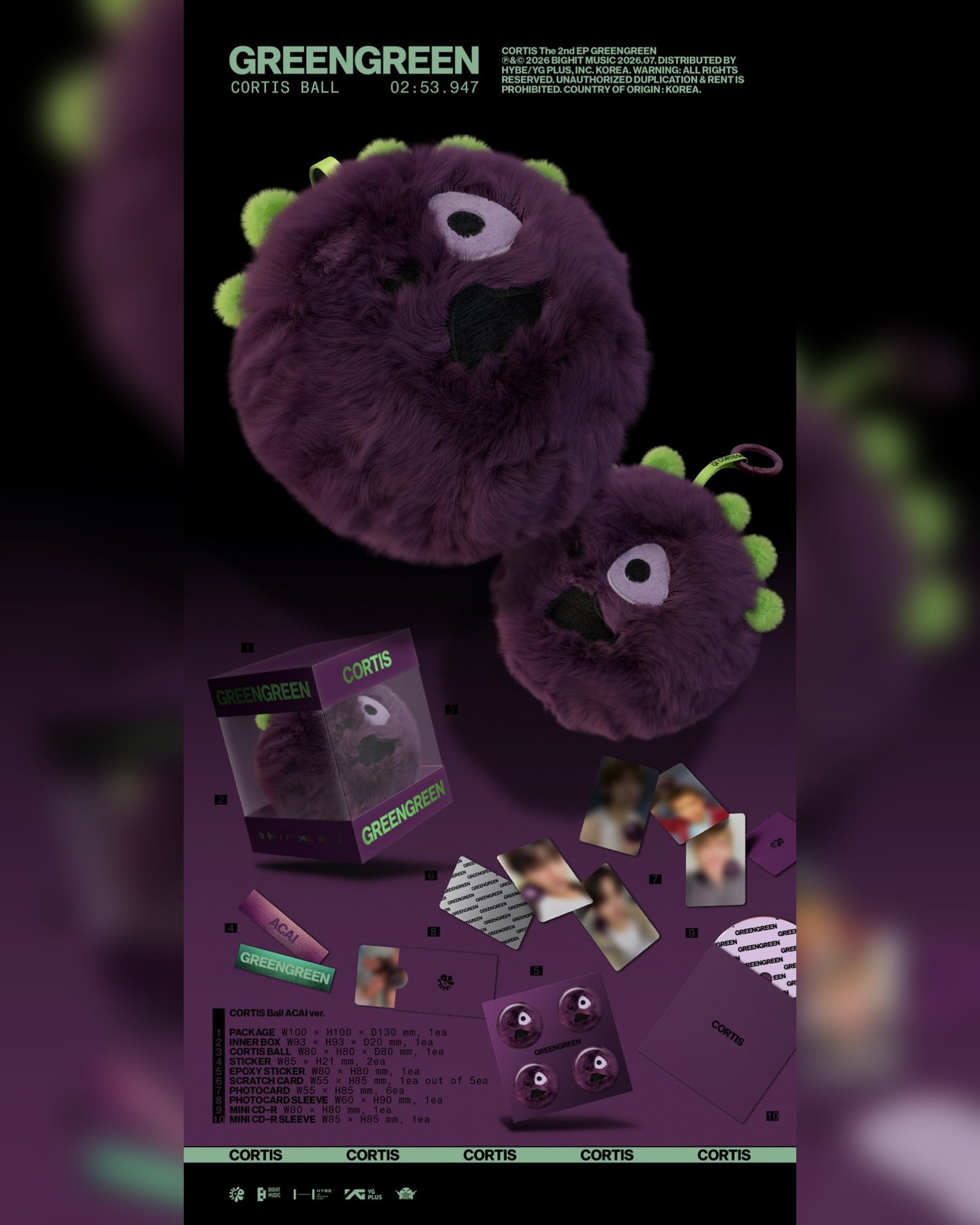 Pre-order| CORTIS The 2nd EP CORTIS Ball ver.