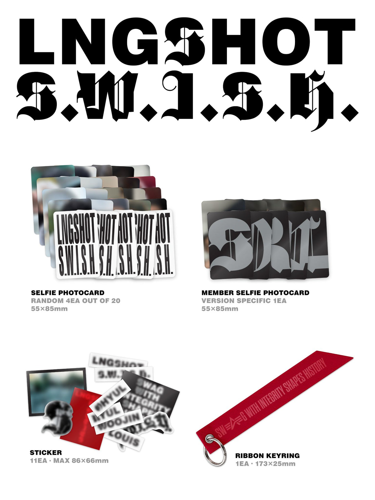 Pre-order| LNGSHOT EP S.W.I.S.H.