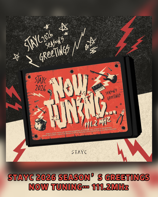 Pre-order| STAYC 2026 SEASON’S GREETINGS NOW TUNING… 111.2MHz