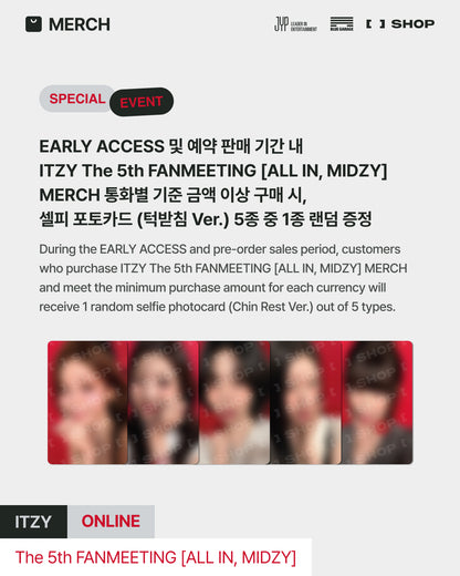 Pre-order| ITZY The 5th Fan Meeting ALL IN MIDZY MD