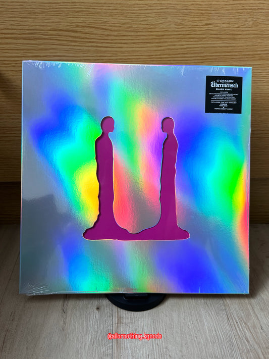 In-stock| G-DRAGON ÜBERMENSCH (DIE-CUT MIRRORBOARD VINYL)