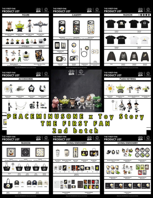 Pre-order| PEACEMINUSONE x Toy Story THE FIRST FAN 2nd batch