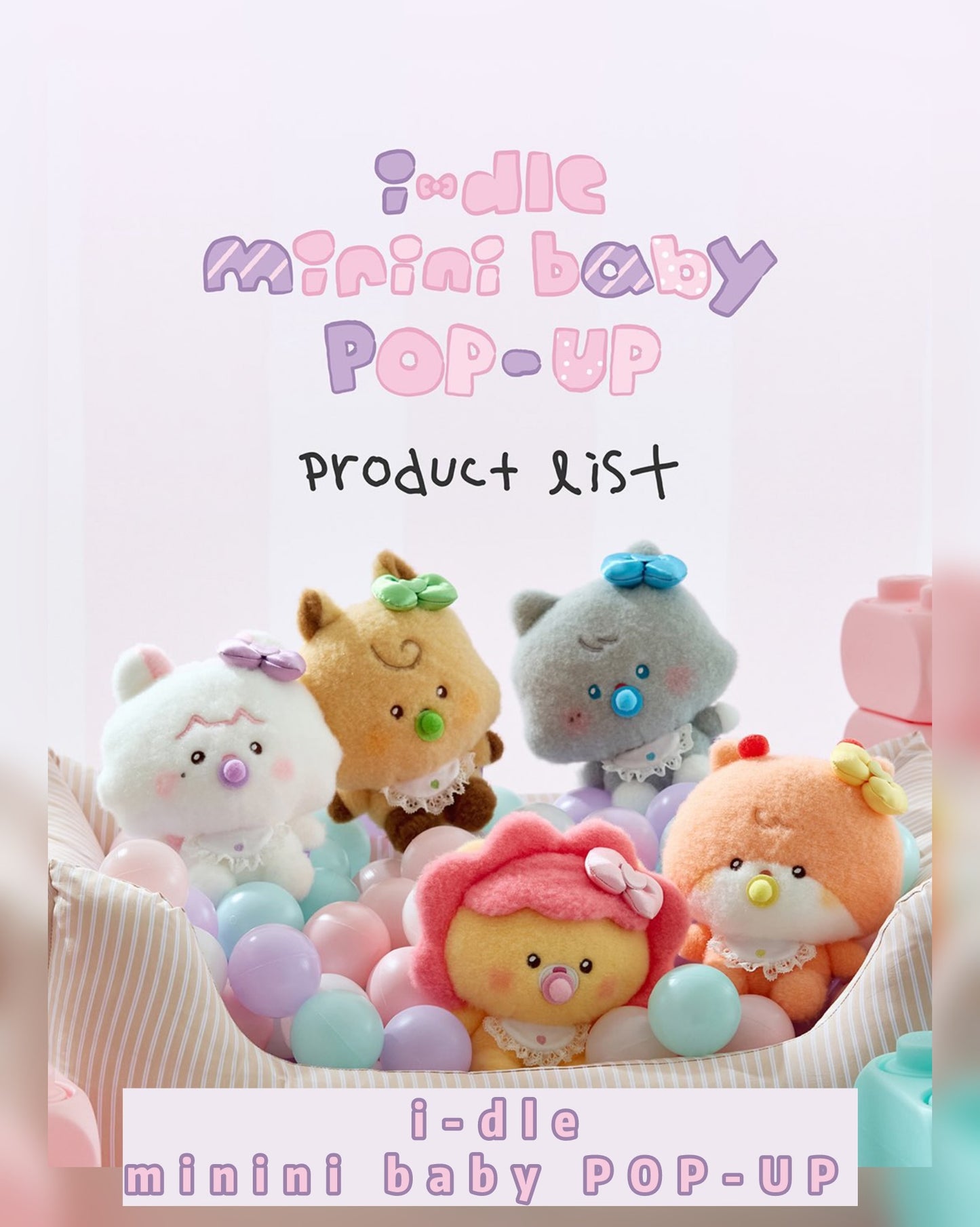 Pre-order| i-dle minini baby POP-UP🎀