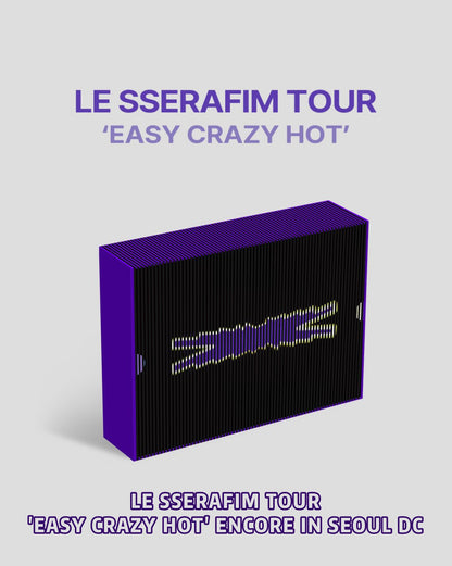 Pre-order| LE SSERAFIM TOUR ‘EASY CRAZY HOT’ ENCORE IN SEOUL DC