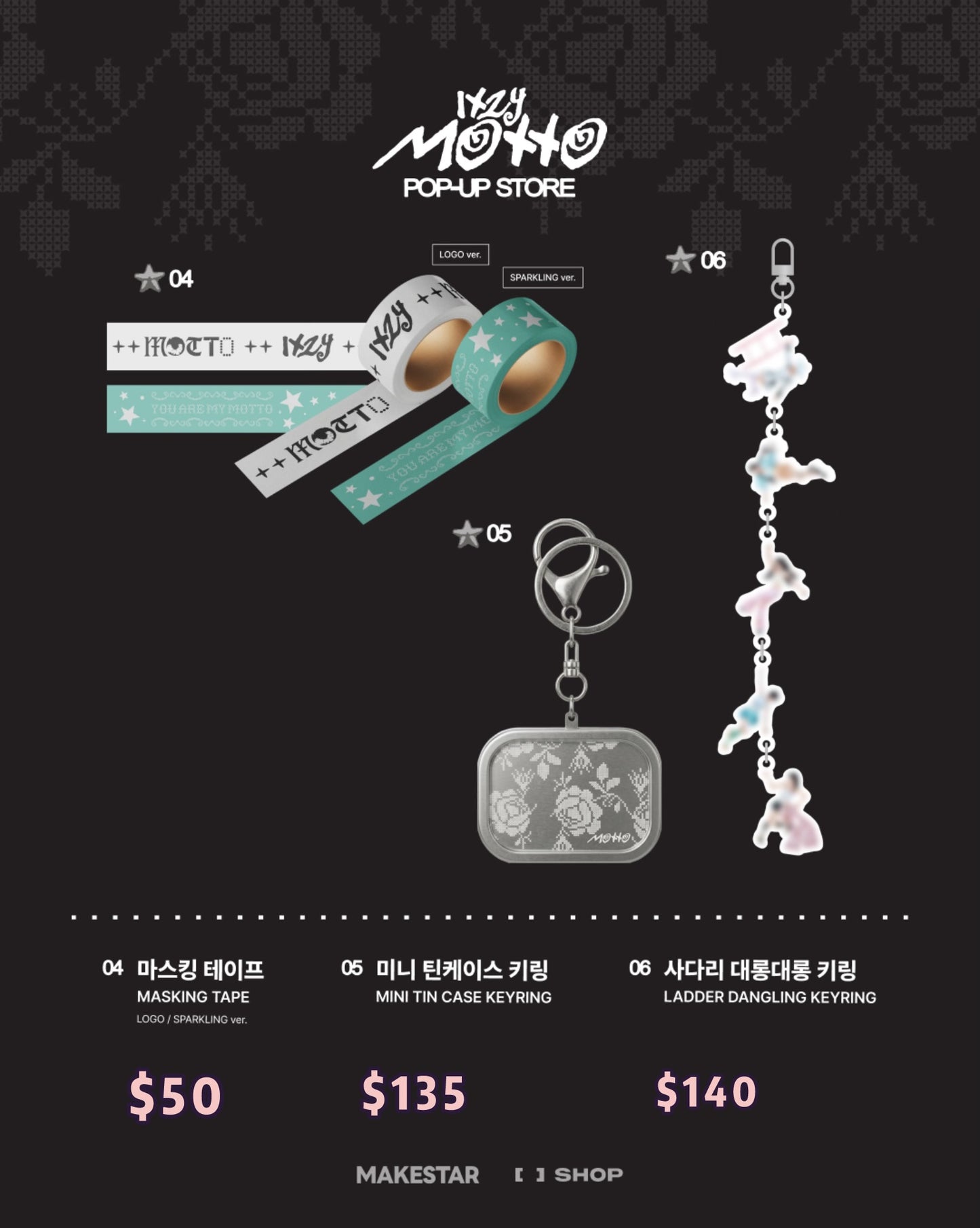 Pre-order| ITZY <Motto> POP-UP STORE OFFICIAL MERCH