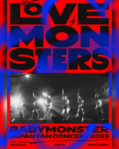 In-stock | BABYMONSTER LOVE MONSTERS JAPAN FAN CONCERT