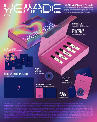 Pre-order| i-dle 9th Mini Album We made