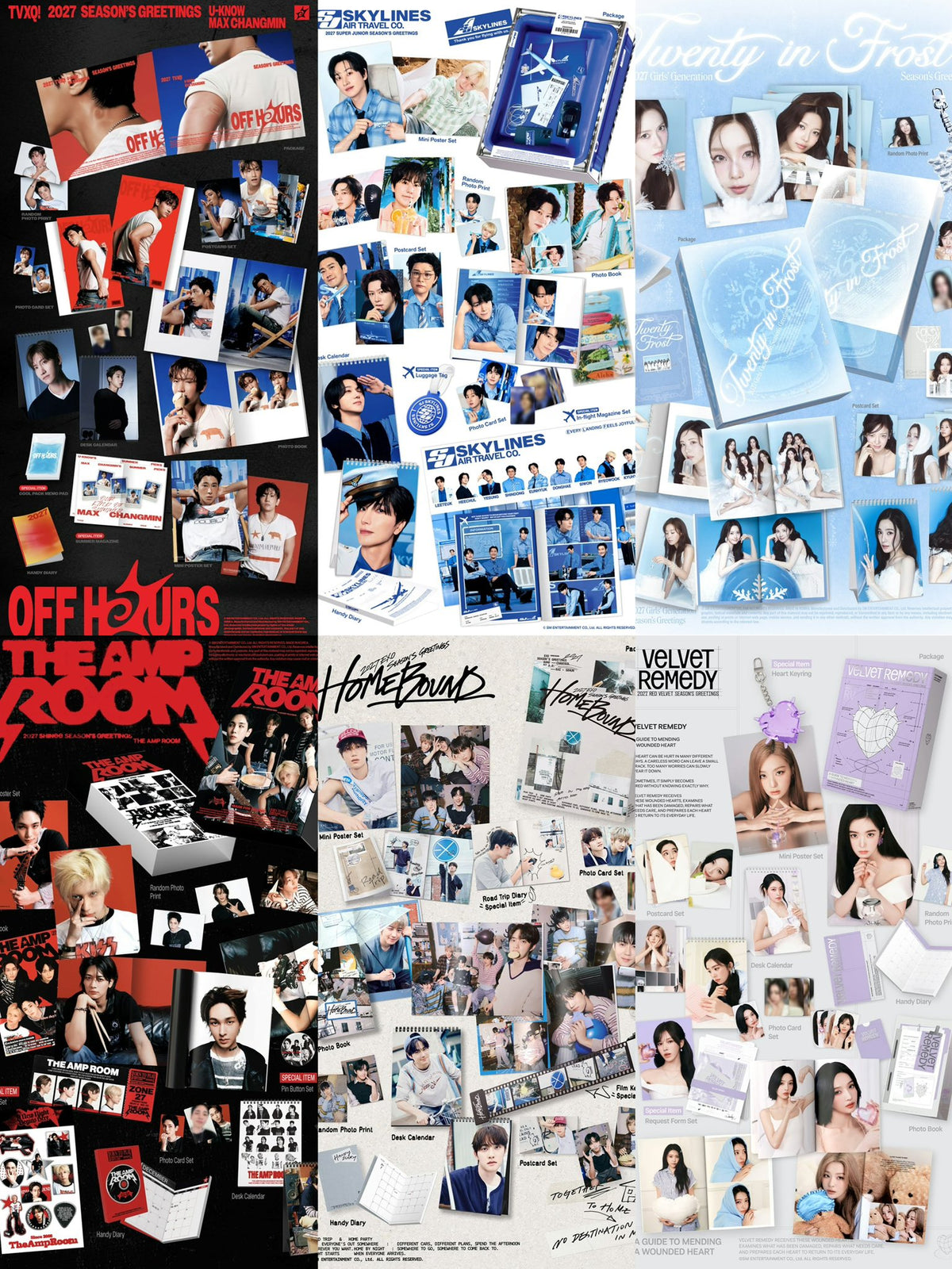 Pre-order| SM Artist 2027 Season’s Greeting