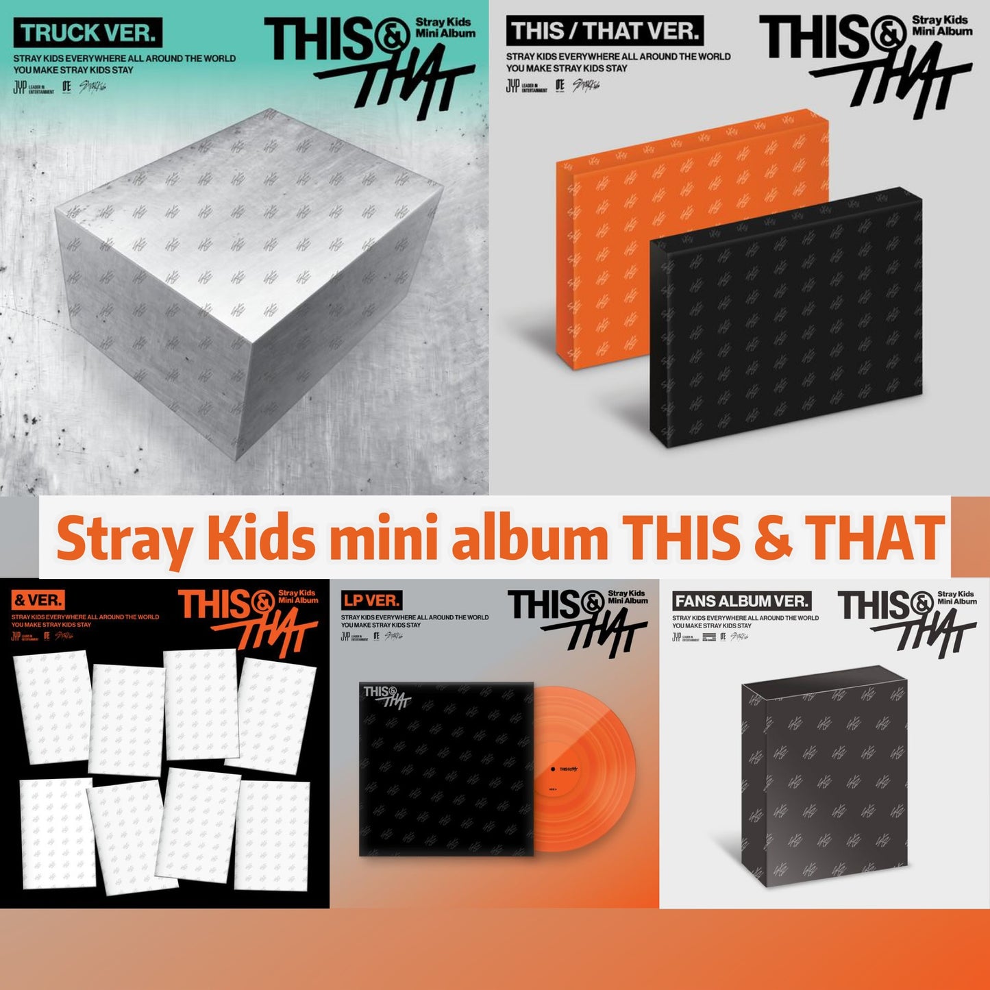 Pre-order| Stray Kids mini album THIS & THAT