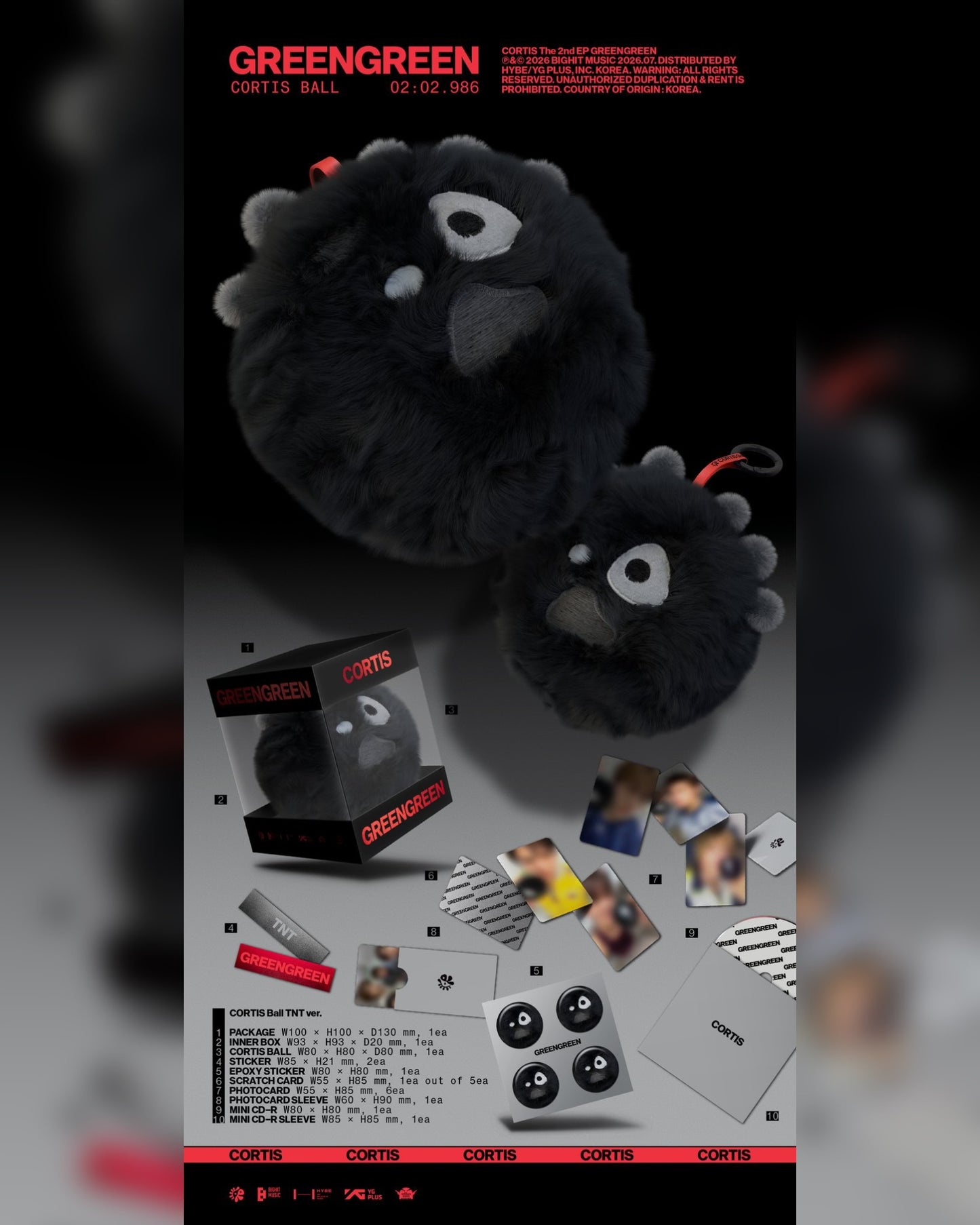 Pre-order| CORTIS The 2nd EP CORTIS Ball ver.