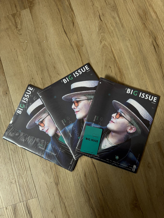 In-stock| G-Dragon BIG ISSUE TAIWAN