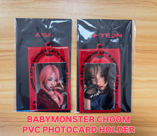 In-stock| BABYMONSTER CHOOM PVC PHOTOCARD HOLDER