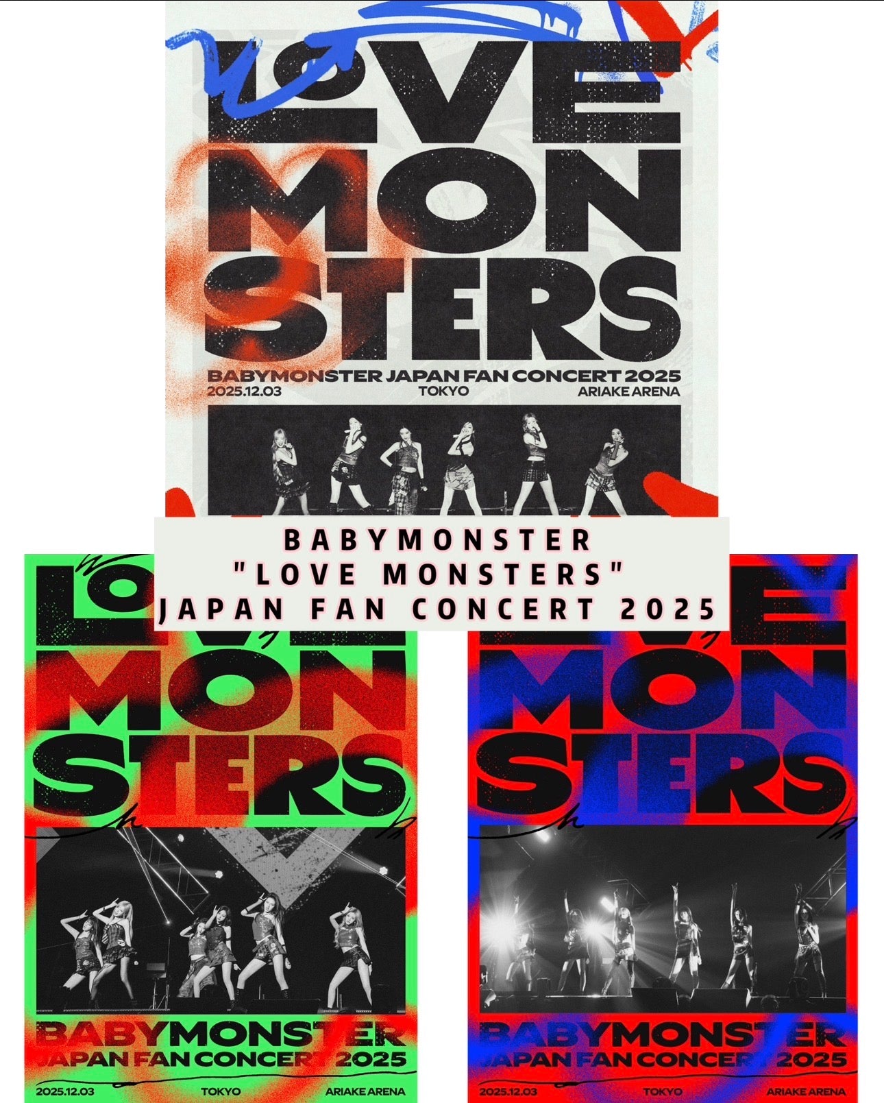 In-stock | BABYMONSTER LOVE MONSTERS JAPAN FAN CONCERT
