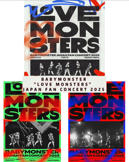 In-stock | BABYMONSTER LOVE MONSTERS JAPAN FAN CONCERT