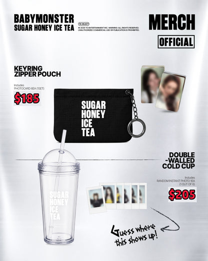 Pre-order| BABYMONSTER SUGAR HONEY ICE TEA OFFICIAL MERCH