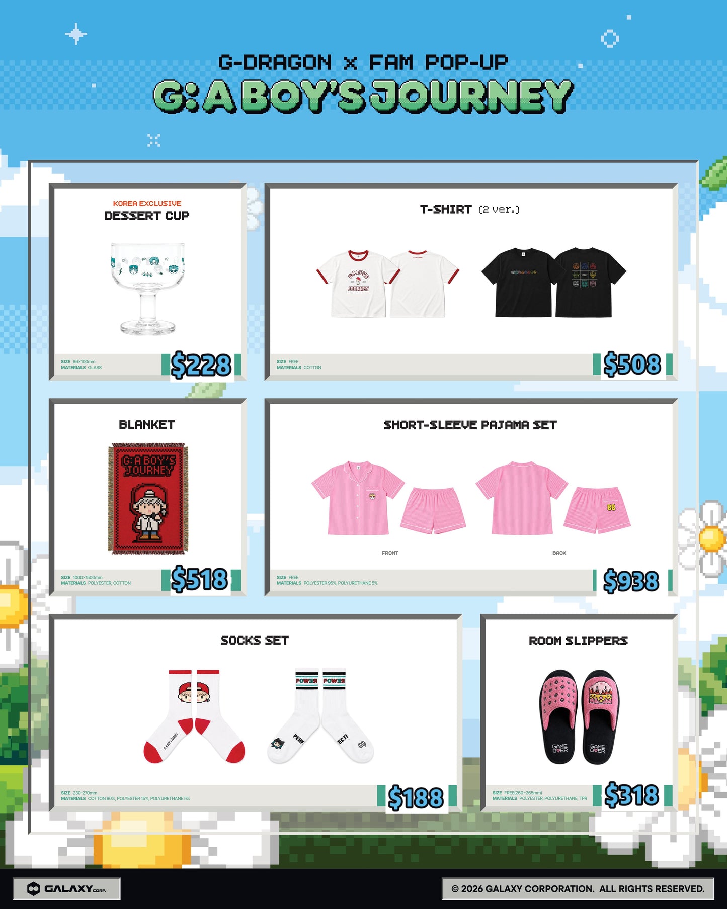 Pre-order| G:A BOYS JOURNEY POP -UP