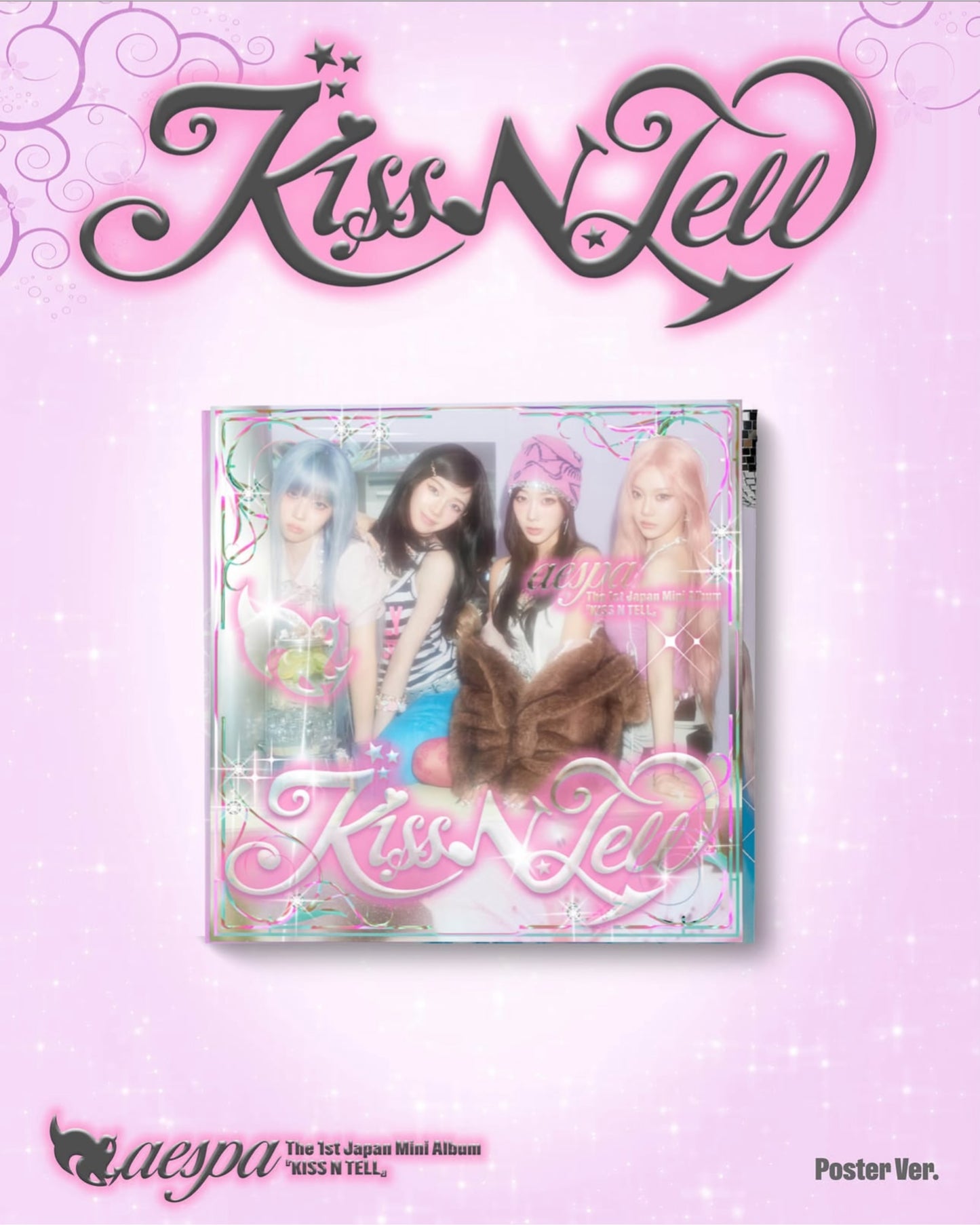 Pre-order| aespa The 1st Japan Mini Album KISS N TELL