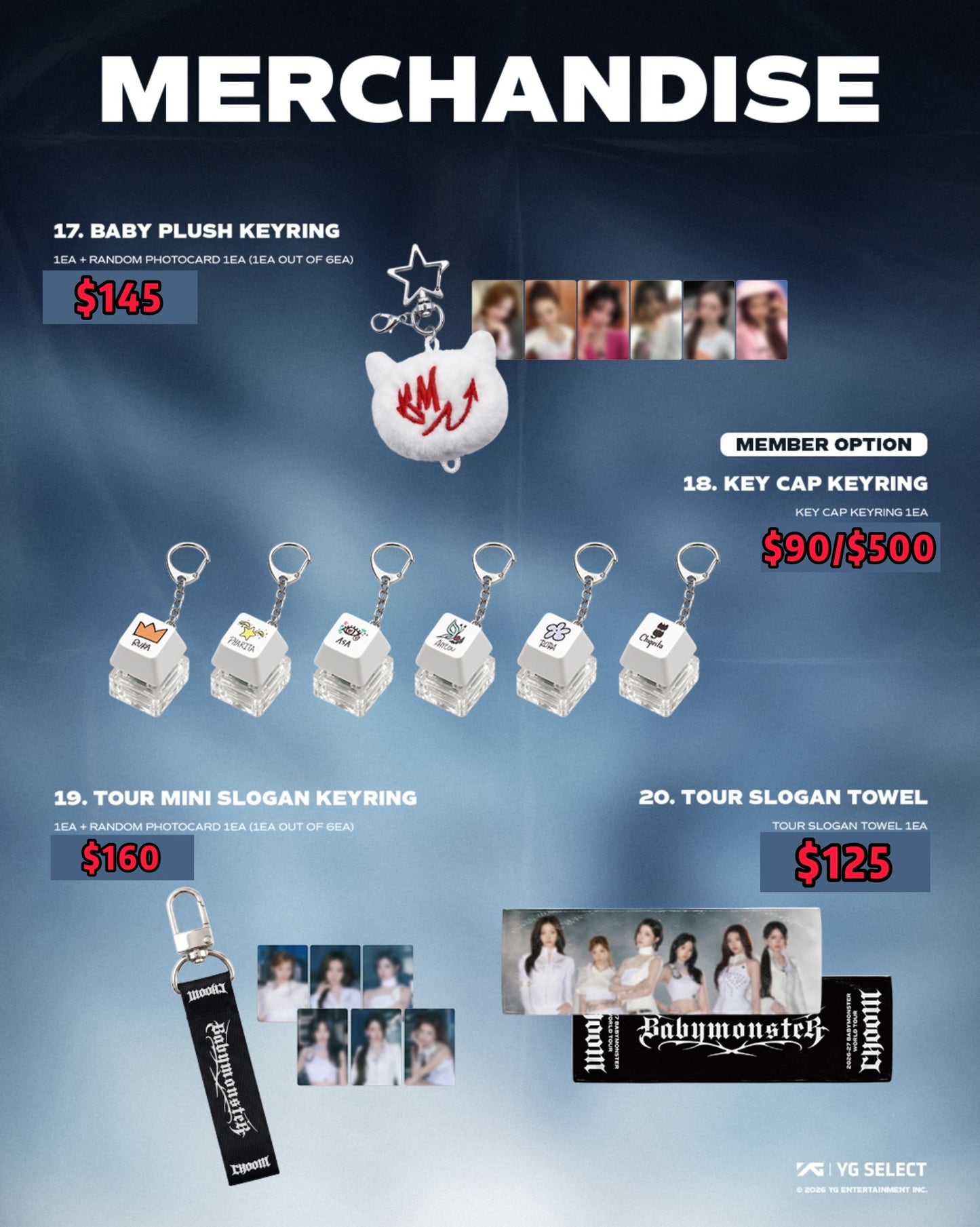 Pre-order| BABYMONSTER WORLD TOUR [춤 (CHOOM)] IN SEOUL OFFICIAL MD