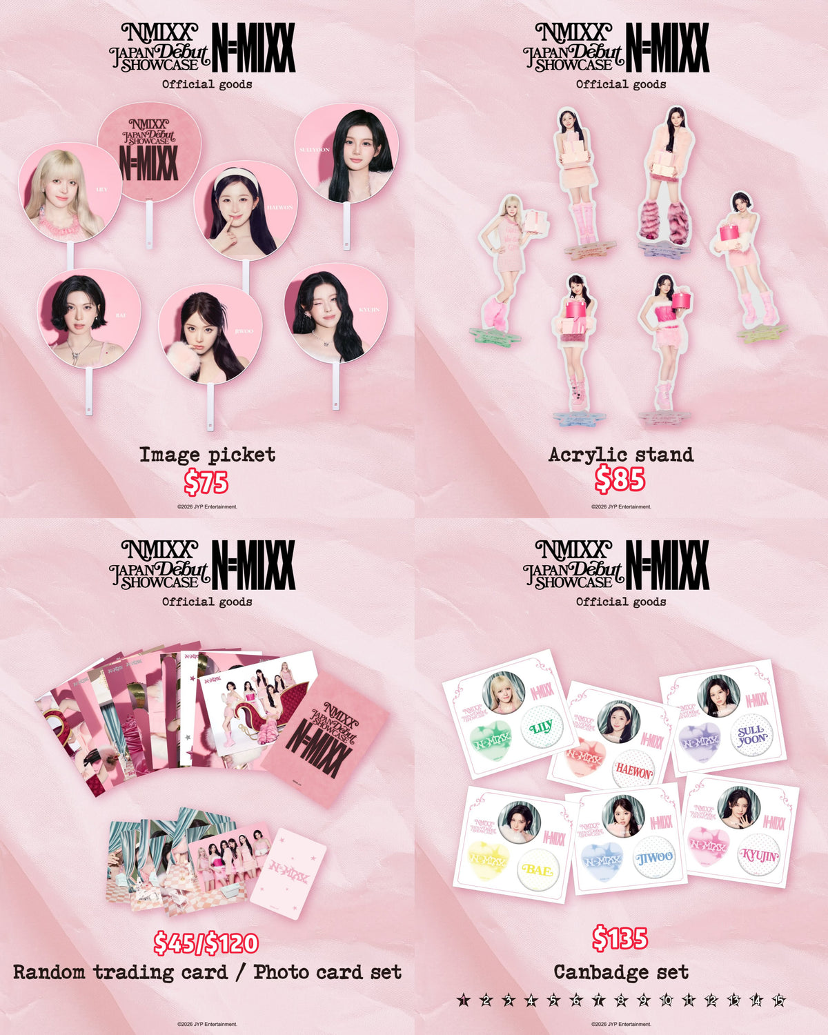 Pre-order| NMIXX JAPAN DEBUT SHOWCASE Merch