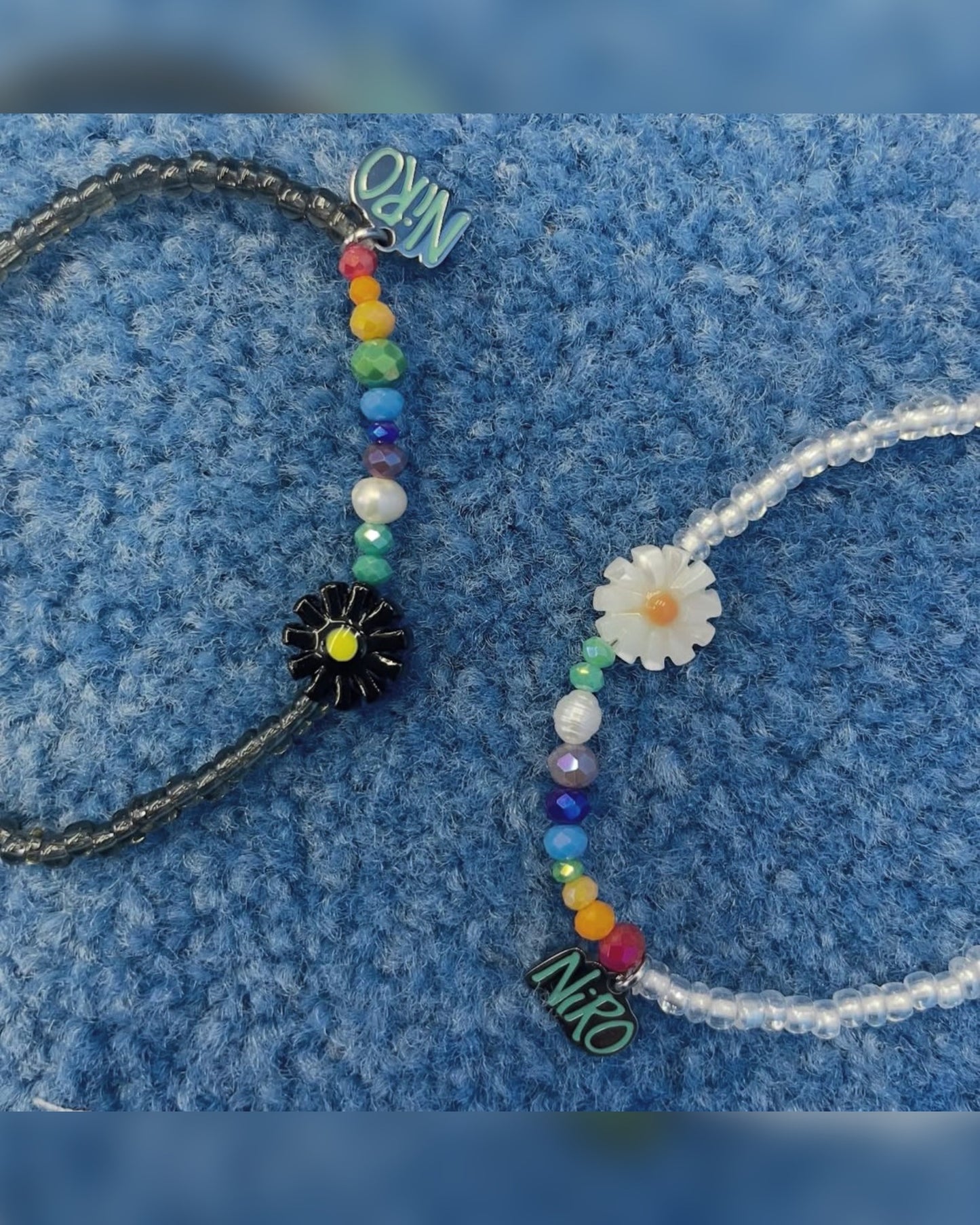 Pre-order|NiRO RAiNBOW DAiSY BEADS BRACELET