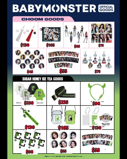 Pre-order| BABYMONSTER WORLD TOUR CHOOM IN JAPAN OFFICIAL GOODS