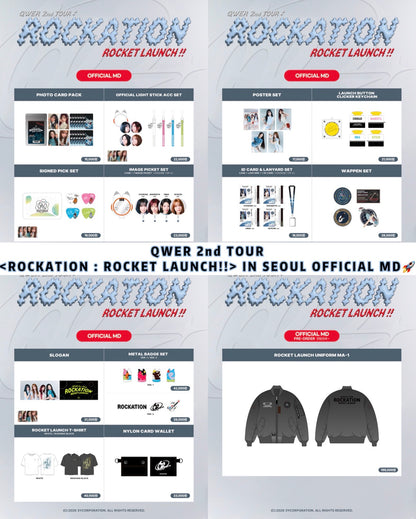 Pre-order| QWER 2nd TOUR IN SEOUL OFFICIAL MD🚀