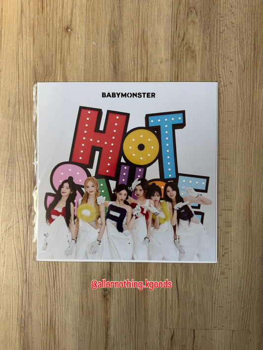 In-stock| BABYMONSTER HOT SAUCE JAPAN
LP Size Poster