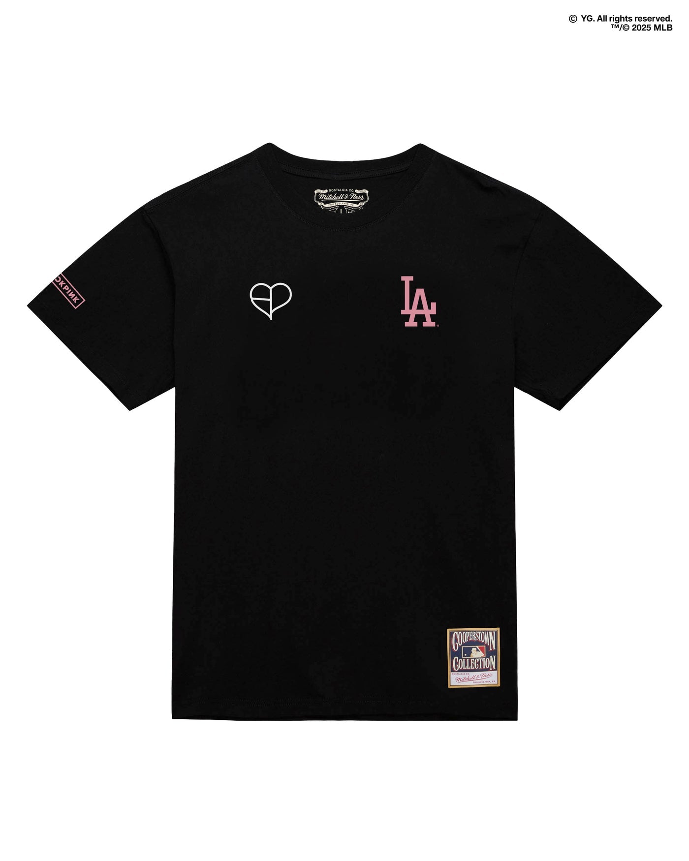 In-stock| BLACKPINK M&N X BLACKPINK DODGERS TEE - BLACK