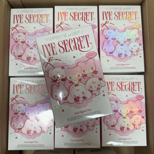 In-stock|IVE THE 4th EP＜IVE SECRET＞
EVIL CUPID Ver.