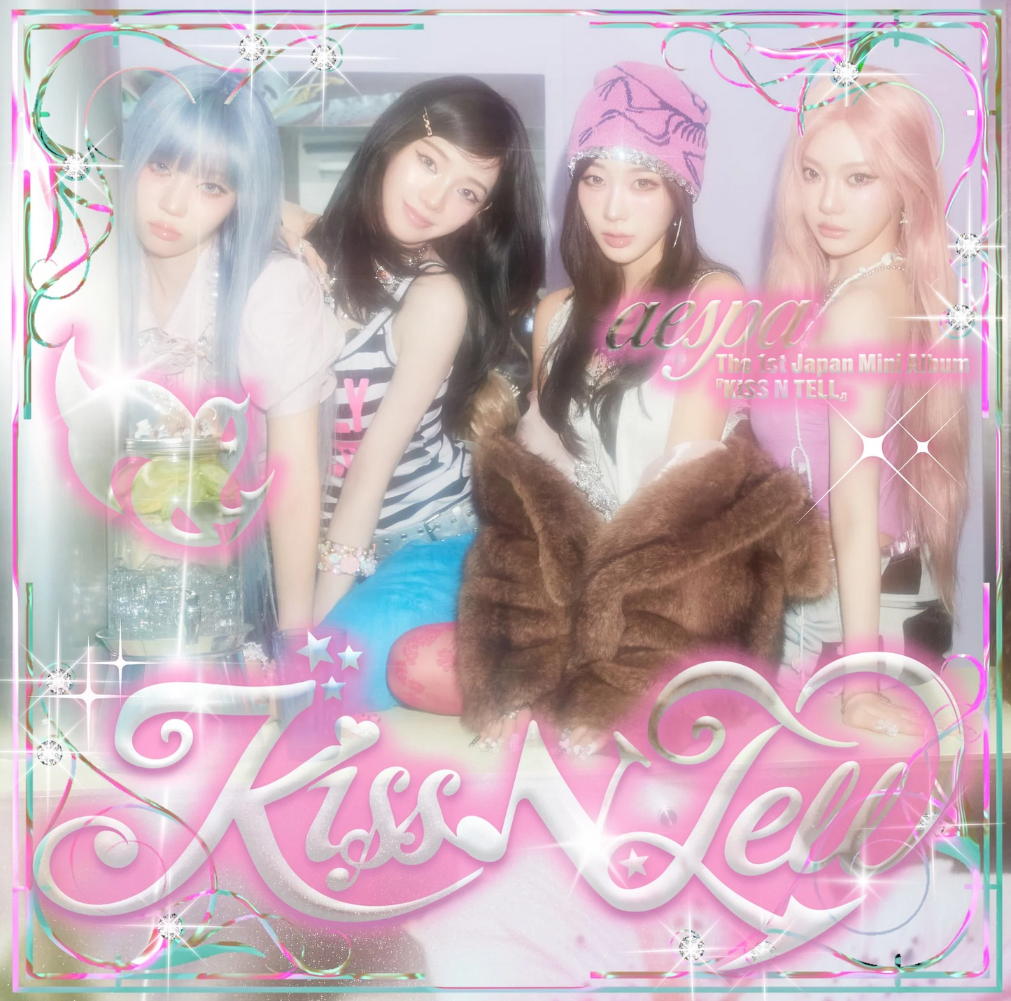 Pre-order| aespa The 1st Japan Mini Album KISS N TELL